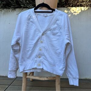 ALEX MILL | white cotton sweater